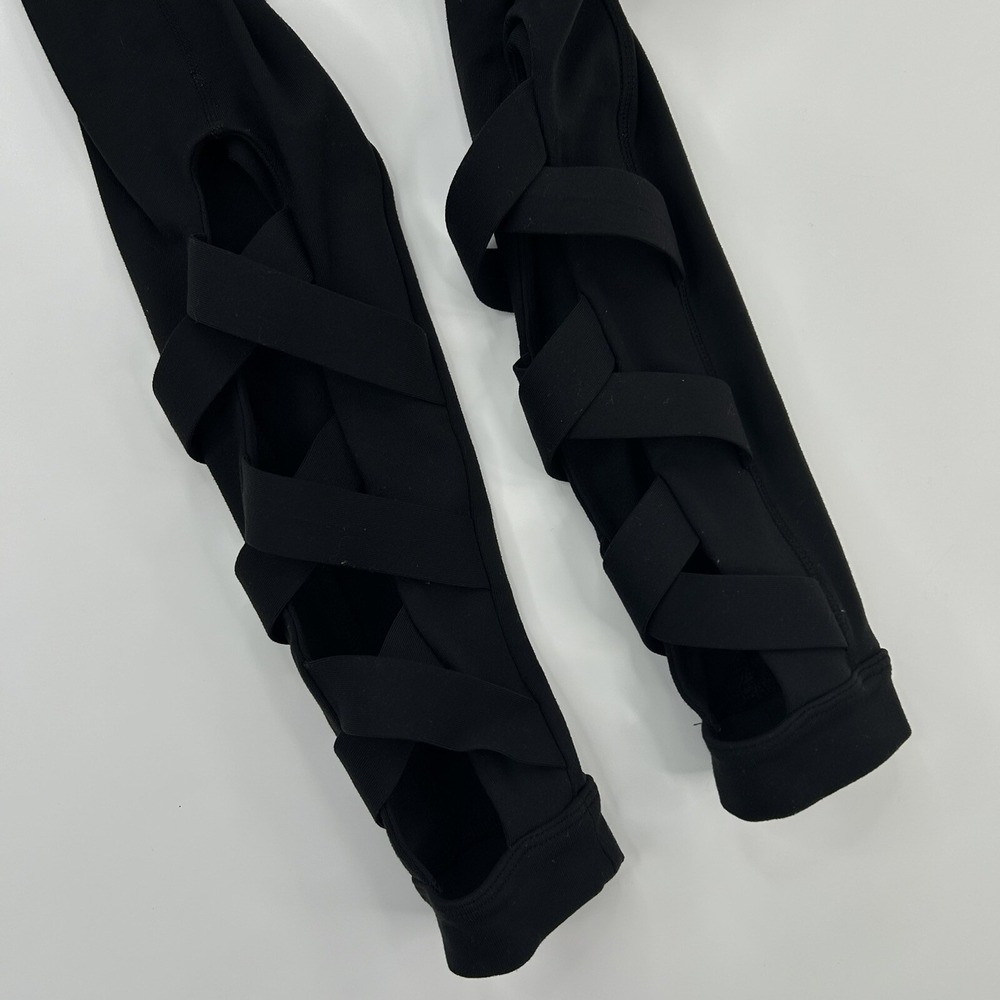 Athleta Womens XS Leggings Black Lot 2 Sly Drifter Moto, Criss Cross Chaturanga - Picture 6 of 11